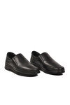 Siyah Hakiki Deri Rahat Tabanlı Erkek Casual Ayakkabı Loafer Sensitive 2667 M