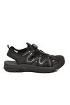 Erkek Outdoor Trekking Sandalet Nefes Alabilen Yapı Misina Bağcık Siyah E339 M