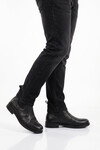 Black Mens Boots 456 M