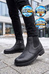 Black Mens Boots 456 M