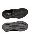 Siyah-Koyu Gri Hafızalı Taban Hafif Esnek Unisex Spor Ayakkabı Eclipse G