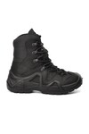 Su Geçirmez Kayma Tabanlı Siyah Nubuk Hakiki Deri Erkek Outdoor Trekking Bot P1490