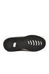 Siyah Rahat Kalın Memory Foam Taban Erkek Yürüyüş ve Spor Ayakkabı Sneaker 25K Crazy