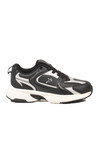 Bağcıklı Hafif Rahat Siyah Unisex Yürüyüş ve Spor Ayakkabı Sneaker Terra G