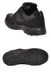 Bağcıklı Hafif Rahat Unisex Siyah Yürüyüş ve Spor Ayakkabı Sneaker Core 020 G