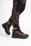 Siyah-Vizon Polarlı Kaymaz Tabanlı Soğuğa Dirençli Unisex Çocuk Outdoor Bot 2115