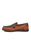 Erkek Taba Rahat Tabanlı Şık Hakiki Deri Casual Ayakkabı Loafer 5769 M