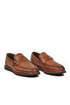Taba Hakiki Deri Erkek Klasik Casual Ayakkabı Loafer 5770 M