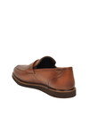 Taba Hakiki Deri Erkek Klasik Casual Ayakkabı Loafer 5770 M