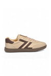 Bej Bağcıklı Hafif Rahat Unisex Yürüyüş ve Spor Ayakkabı Sneaker 234750