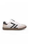Beyaz-Siyah Bağcıklı Hafif Rahat Unisex Yürüyüş ve Spor Ayakkabı Sneaker 234750