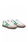 Beyaz-Yeşil Bağcıklı Hafif Rahat Unisex Yürüyüş ve Spor Ayakkabı Sneaker 234750