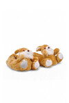 Sıcak Tutan Ayıcık Desenli Camel Unisex Ev Terliği Panduf  H025.Z.0000