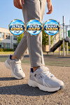 Cırt Banlı Kalın Tabanlı Gri Erkek Çocuk Yürüyüş ve Spor Ayakkabı Sneaker Terra 26K
