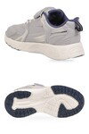Cırt Banlı Kalın Tabanlı Gri Erkek Çocuk Yürüyüş ve Spor Ayakkabı Sneaker Terra 26K