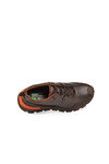 Kahve Hakiki Deri Kaymaz Tabanlı Erkek Casual Sneaker Ayakkabı 152-24252