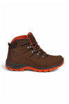 Kahve Nubuk Su Geçirmez Kaymaz Taban Unisex Outdoor Bot G5558