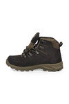 Siyah-Haki Nubuk Su Geçirmez Kaymaz Taban Unisex Outdoor Bot G5558