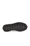 Kauçuk Tabanlı Bağcıklı Sneaker Siyah Hakiki Deri Erkek Casual Ayakkabı 5K2676-7160