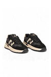 Bağcıklı Kalın Tabanlı Şık Rahat Memory Foam Siyah Erkek Casual Yürüyüş Ayakkabı Sneaker Draw