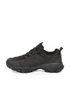 Siyah Bağcıklı Kaymaz Tabanlı Su İtici Unisex Outdoor Trekking Ayakkabı 171954B-1