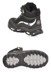 Siyah Akıllı Bağcıklı Kaymaz Tabanlı Erkek Çocuk Outdoor Bot 1040