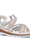 Gümüş Ortopedik Kız Çocuk Sandalet 001 P