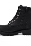 Siyah Fermuarlı Bağcıklı Unisex Bot 1172 G