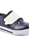 Navy Blue White Orthopedic Baby Shoes 21K02 B