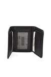 Black Genuine Leather Mens Wallet 8022
