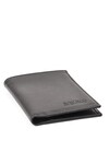 Black Genuine Leather Mens Wallet 8025
