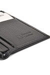 Black Genuine Leather Mens Wallet 8025