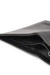 Black Genuine Leather Mens Wallet 8025