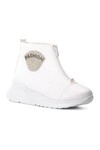 White Narrow Fit Womens Snow Boots 1321 Z