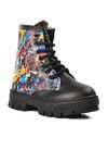 Siyah Ortopedik Unisex Çocuk Bot 2301001 P