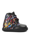 Black Unisex Kids Boots 2301001 B