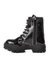 Black Patent Leather Orthopedic Unisex Childrens Boots 2301001 P