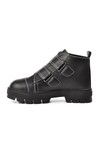 Black Orthopedic Boys Boots 2301004 F