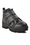 Black Camouflage Orthopedic Boys Boots 2301004 P