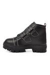 Black Orthopedic Boys Boots 2301004 P