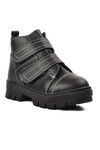 Black Orthopedic Boys Boots 2301004 P