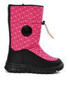 Fuchsia Water Repellent Girls Snow Boots Maria P