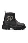 Black Orthopedic Girls Boots 2301996 P