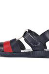 Lacivert Kırmızı Ortopedik Erkek Çocuk Sandalet 210111 Ç