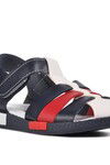 Lacivert Kırmızı Ortopedik Erkek Çocuk Sandalet 210111 Ç