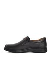Black Genuine Leather Mens Casual Shoes 216 M