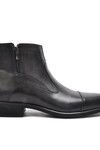 Black Genuine Leather Mens Chelsea Boots 02173 M