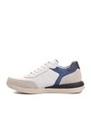 White-Navy Blue Mens Casual Shoes 231180 M