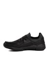 Black Nubuck Genuine Leather Mens Casual Shoes 23410 M