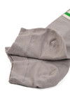 Gray Bamboo Unisex Ankle Socks 24K001